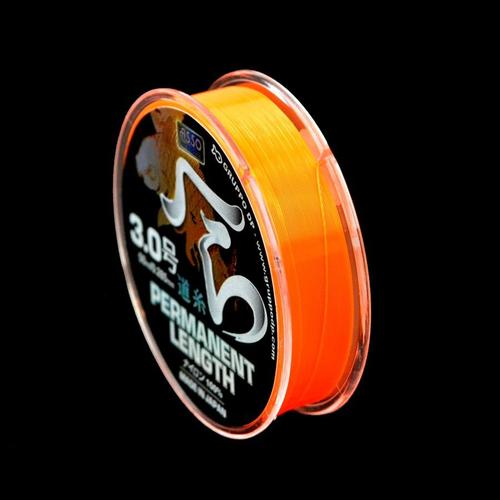 Orange Line 0.5 -Asso Hera 50m Ligne De Pêche En Nylon Monofilament Orange Super Solide Et Durable Faible Extension Fil De Pêche Nyl