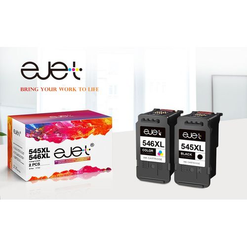 ejet Remanufactured Cartouches d'encre Remplacement pour Canon 545 546 XL
