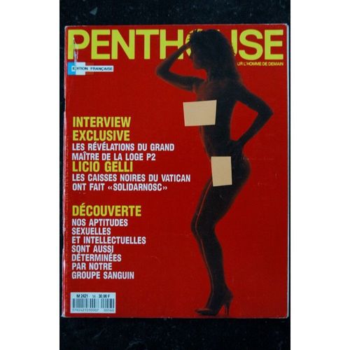 Penthouse 056 Septembre 1989 J. Stephen Hicks Austin Legrew Sara Norton Top Paradis