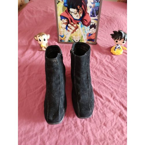 Bottines Noires Femme 39 Tedi Confort