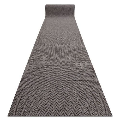 100x920 Cm Paillasson Antidérapant Pour Les Mètres Courants 100 Cm Magnus 1951 Zigzag Extérieur, Intérieur Beige