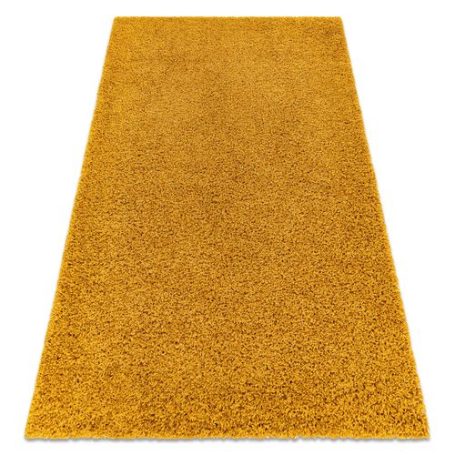 160x220 Cm Tapis Soffi Shaggy 5cm Or