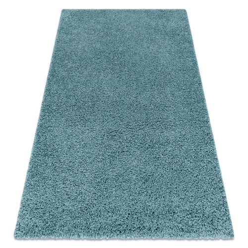 140x190 Cm Tapis Soffi Shaggy 5cm Bleu