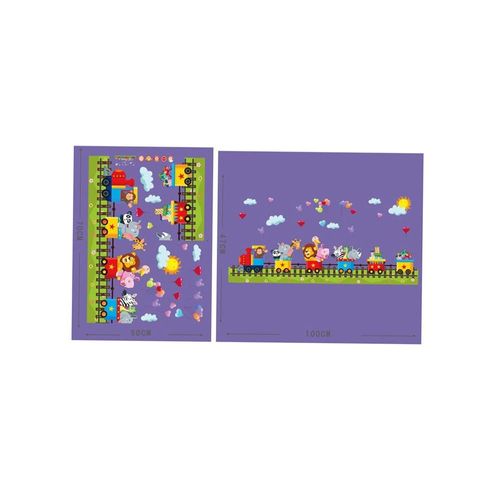 Papier Peint Autocollant Mural Dessin Animé Mignon, 1 Pièce, Sparadrap Pour Chambre De Bébé, Sparadrap Pour Décoration De Chambre D'enfants
