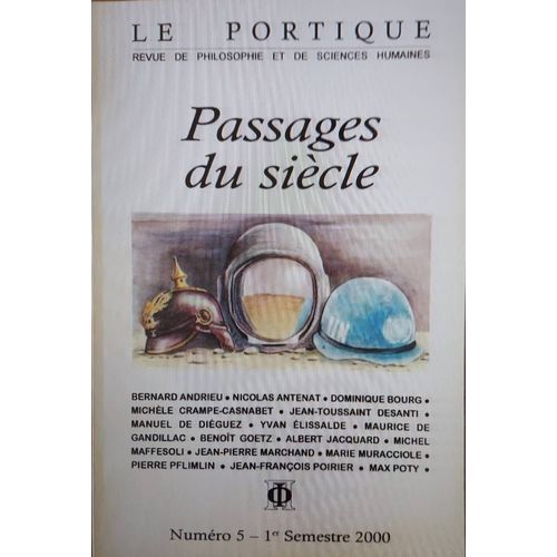 Passages Du Siècle - Revue Le Portique N° 5