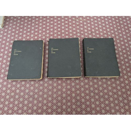 D. A. F. De Sade. Les 120 Journées De Sodome Ou L(')École Du Libertinage. Complet En 3 Volumes. N°230 De 475 Ex. J. J. Pauvert 1953