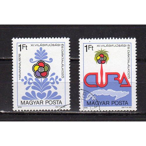 Timbres-Poste De Hongrie