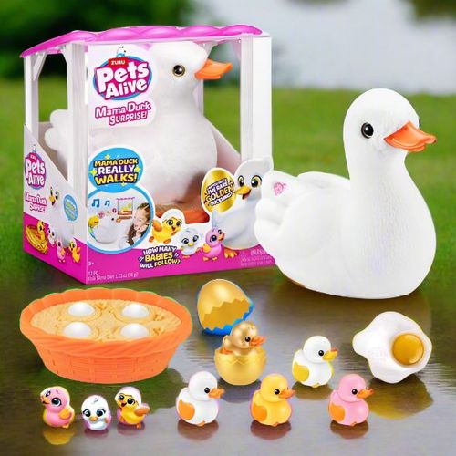 Pets Alive Mama Duck Surprise By Zuru