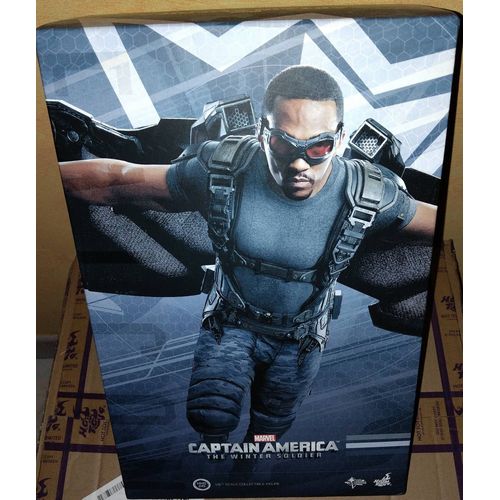 Figurine Hot Toys Mms245 - Marvel Comics - Captain America : The Winter Soldier - Falcon