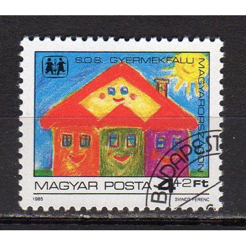 Timbre-Poste De Hongrie
