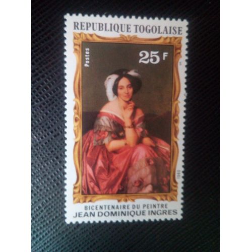 Timbre Togo Yt 990 Baronne Rothschild, Par J. A. D. Ingres 1980 ( 020905 )