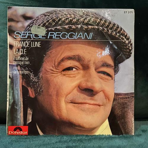 Vinyle 45t Serge Reggiani France Lune