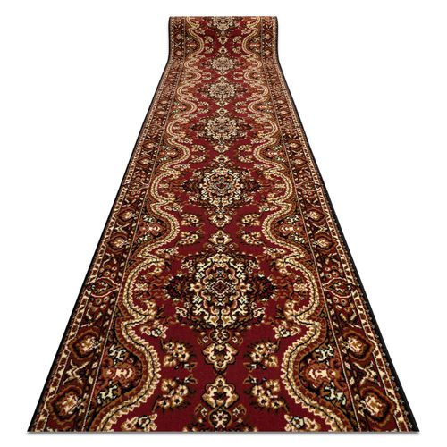 100x110 Cm Tapis De Couloir Bcf Wiosna Bordeaux 100 Cm