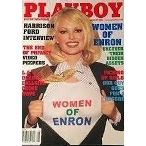 Playboy August 2002 Harrison Ford/Amanda Peet