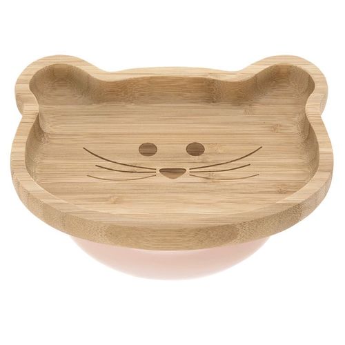 Assiette Ventousée En Bambou Souris - Lassig