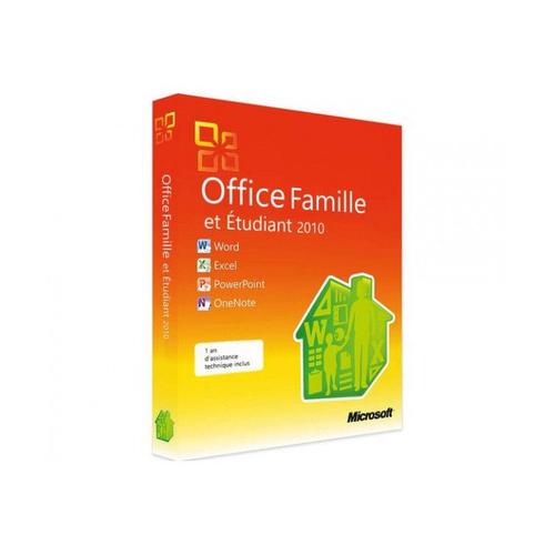 Microsoft Office 2010 Famille Et Etudiant (Home & Student) - Clé Licence À Télécharger - Livraison Rapide 7/7j - Logiciel En Téléchargement
