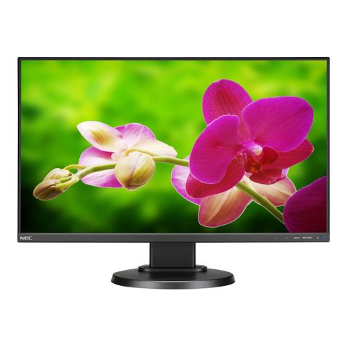 NEC MultiSync E242N - Écran LED - 24" - 1920 x 1080 Full HD (1080p) @ 60 Hz - IPS - 250 cd/m² - 1000:1 - 6 ms - HDMI, VGA, DisplayPort - haut-parleurs - noir