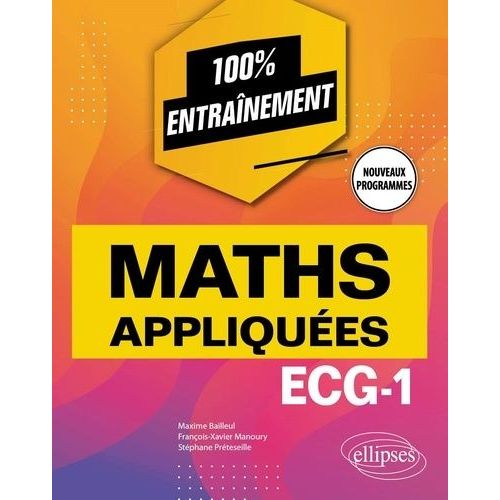 Maths Appliquées Ecg-1