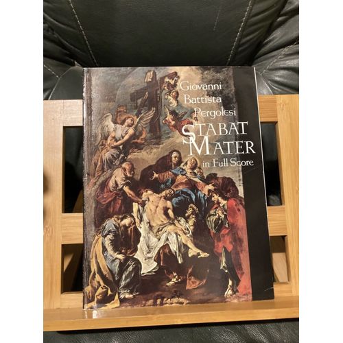 Pergolese Stabat Mater Partition D'orchestre Conducteur Éditions Dover