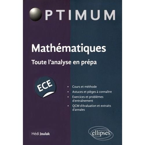 Mathématiques - Toute L'analyse En Prépa Ece