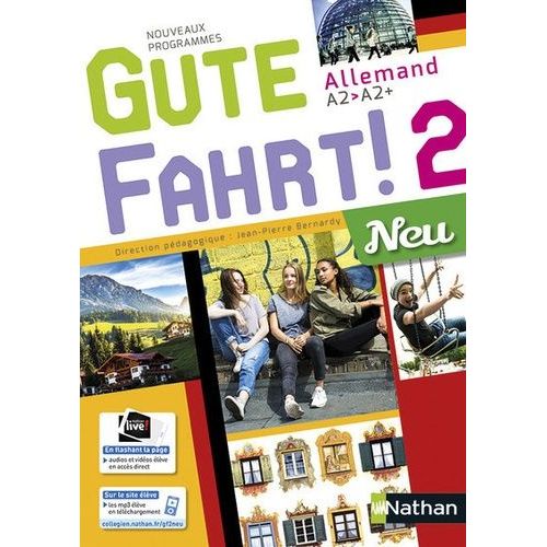 Allemand A2-A2+ Gute Fahrt ! 2 Neu