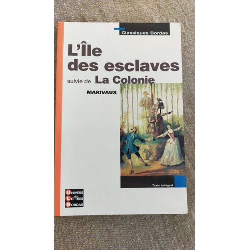 L'île Des Esclaves Marivaux