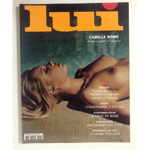 Lui N°17 - 2015 - Camille Rowe - Nabilla Benattia