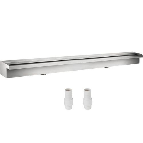 Cascade De Piscine En Acier Inoxydable Vevor Pqsb-9098 - 150cm - Argent
