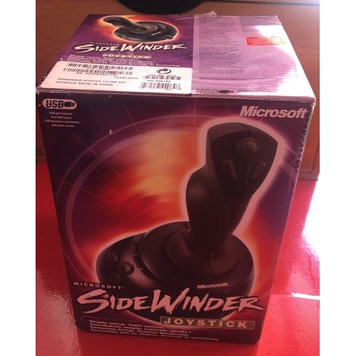 Microsoft Sidewinder Joystick - Joystick - 8 Boutons - Filaire