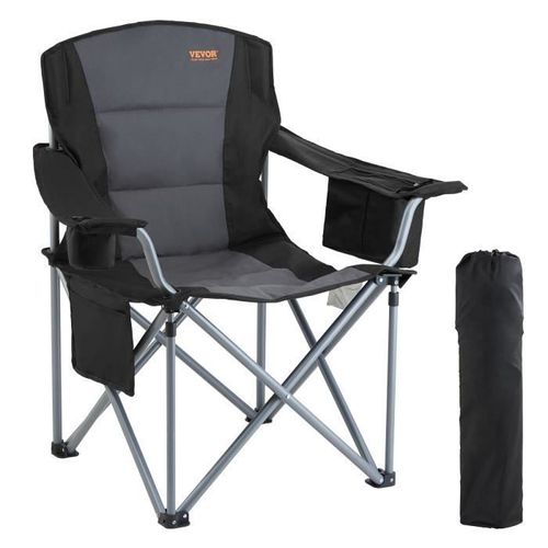 Chaise De Camping Pliante - Vevor - Chaise De Pêche Extérieur Pliant Portable Extérieur Pêche Randonnée