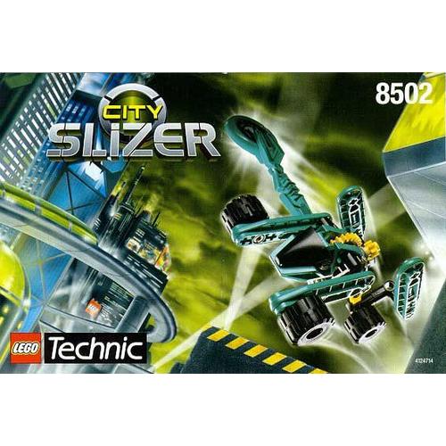 Lego Technic Vintage City Slizer 8502 Turbo Lanceur De Disques