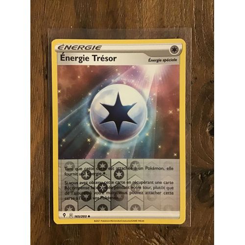 Énergie Trésor Reverse 165/203 Série Épée Et Bouclier Évolution Céleste