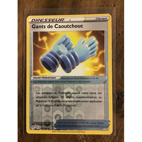Dresseur Gants De Caoutchouc Reverse 156/203 Série Épée Et Bouclier Évolution Céleste