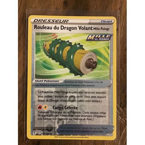 Dresseur Du Dragon Volant Mille Poing Reverse 153/203 Série Épée Et Bouclier Évolution Céleste