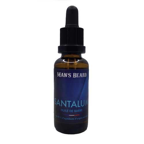 Huile De Barbe Santalum - Fabriquée En France - 30 Ml 