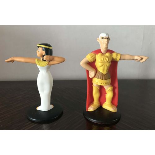 Figurines 1 Cléopâtre Et César - Série Astérix Et Obélix (Mac Donalds 2019)