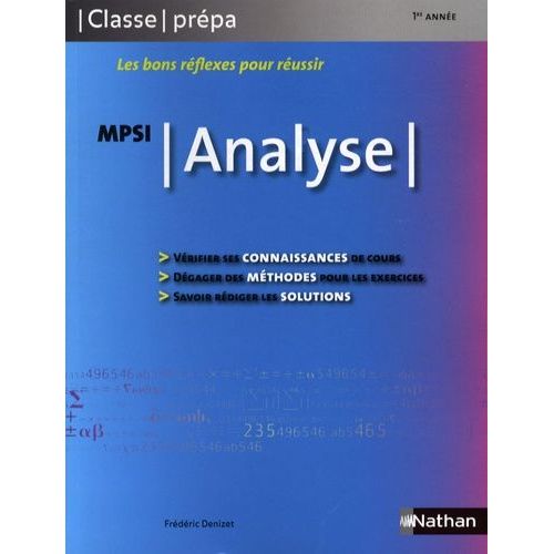Analyse Mpsi