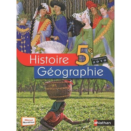 Histoire-Géographie 5e - Programme 2010