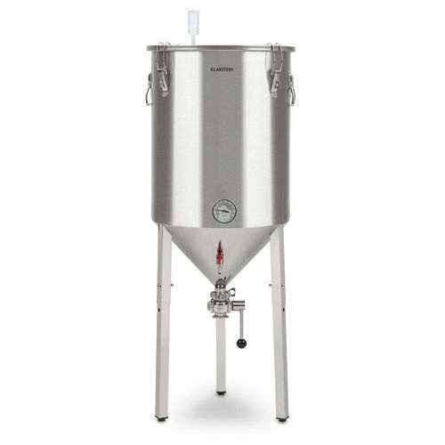 Cuve De Fermentation - Klarstein Gärkeller Pro Xl - 60 Litres Pour Brassage De Bière Maison - Acier