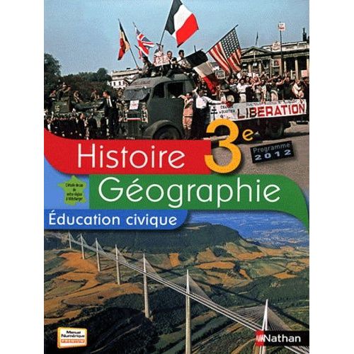 Histoire Géographie Education Civique 3e - Programme 2012