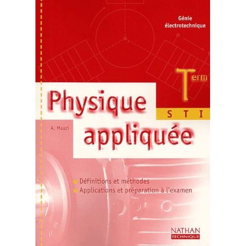 Physique Appliquée Terminale Sti Génie Électrotechnique