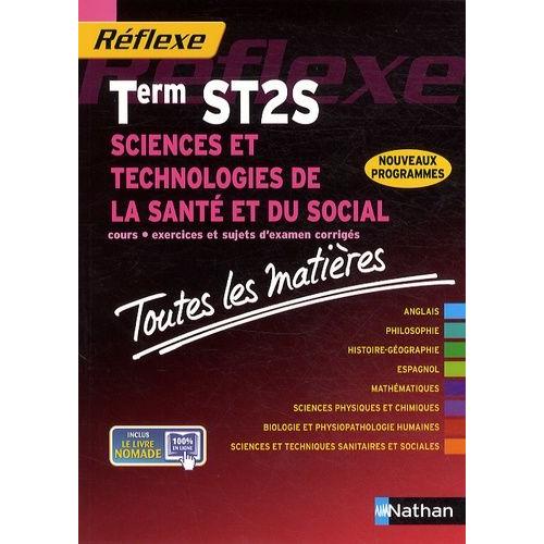 Sciences Et Technologies De La Santé Et Du Social Tle St2s - Toutes Les Matières