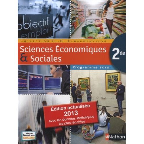 Sciences Economiques Et Sociales 2de - Programme 2010