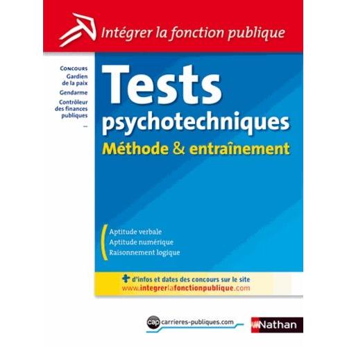 Tests Psychotechniques - Méthode & Entraînement