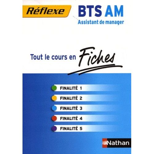 Tout Le Cours En Fiches Bts Assistant De Manager