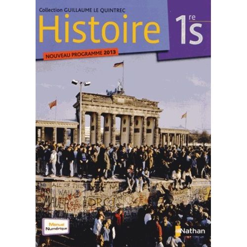 Histoire 1e S - Programme 2013