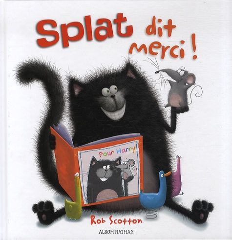 Splat Le Chat Splat Dit Merci Enfant Jeunesse Rakuten