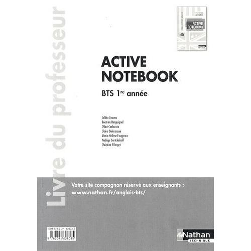 Anglais Bts 1re Année Active Notebook - Livre Du Professeur