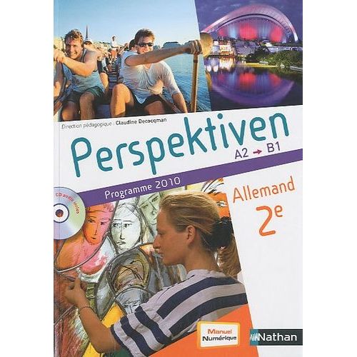 Allemand 2e Perspektiven A2-B1 - Programme 2010 (1 Cd Audio)