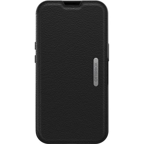 Otterbox Strada Series - Étui À Rabat Pour Téléphone Portable - Cuir Véritable, Polycarbonate - Noir Ombré - Pour Apple Iphone 13